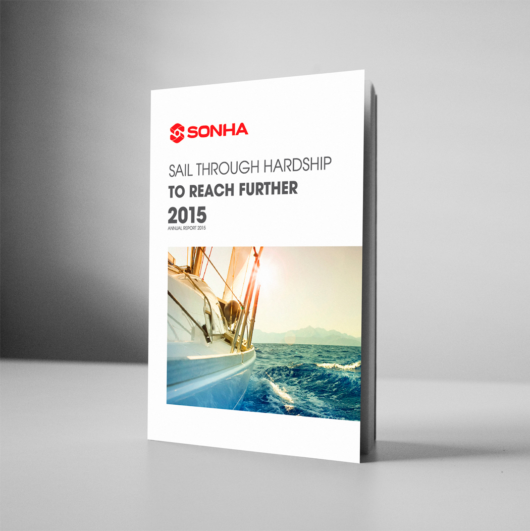 SƠN HÀ - Thiết kế báo cáo thường niên cho Công ty Sơn Hà